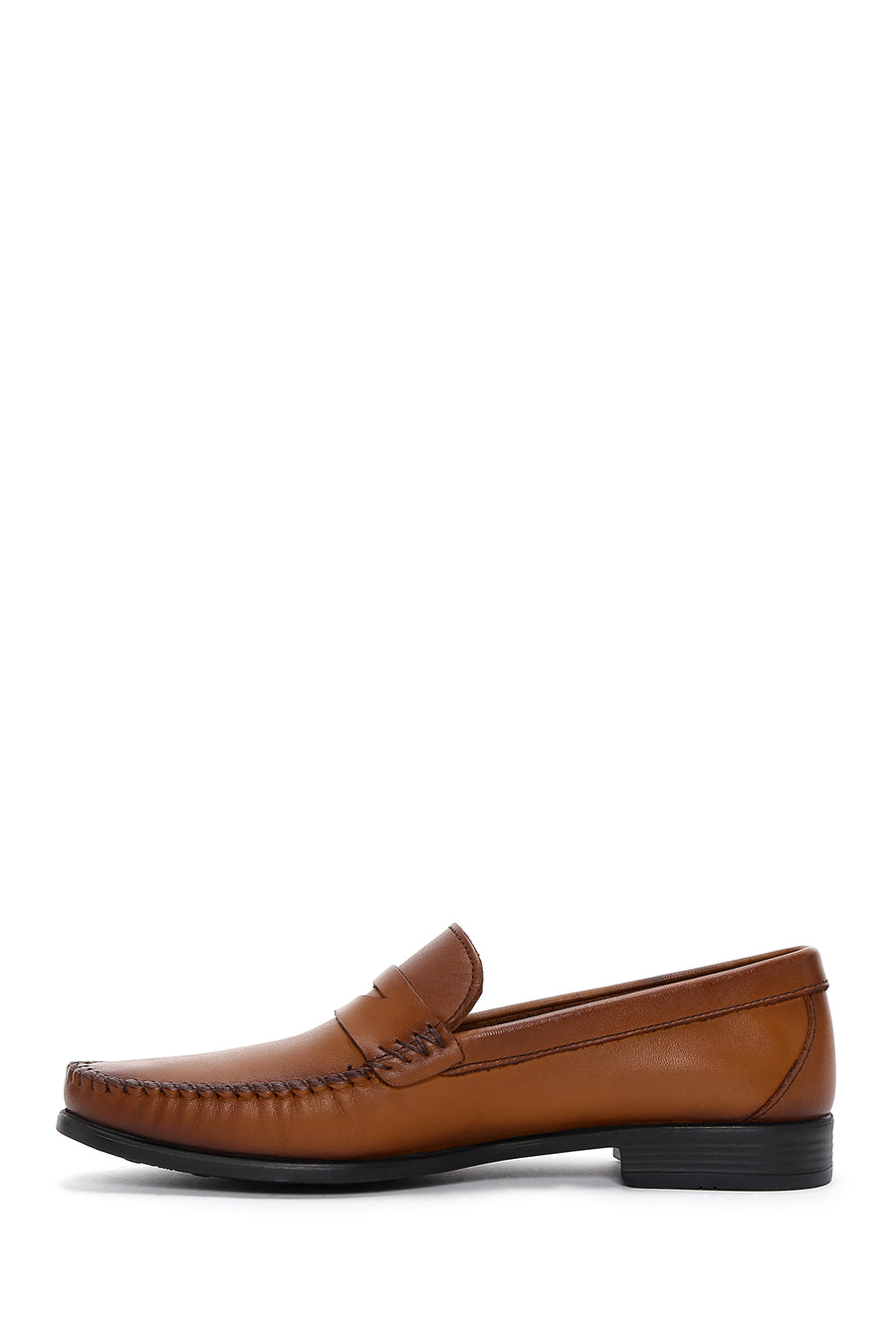 Men's Tan Leather Casual Loafer