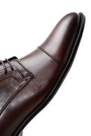 Men's Brown Leather Classic Shoes | Derimod