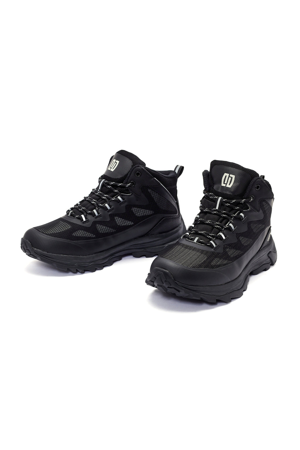 Derimod Dry Erkek Siyah Kalın Tabanlı Bağcıklı Waterproof Outdoor Bot
