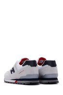 Hammer Jack Erkek Beyaz-Kırmızı Süet Deri Chile M Sneaker | Derimod