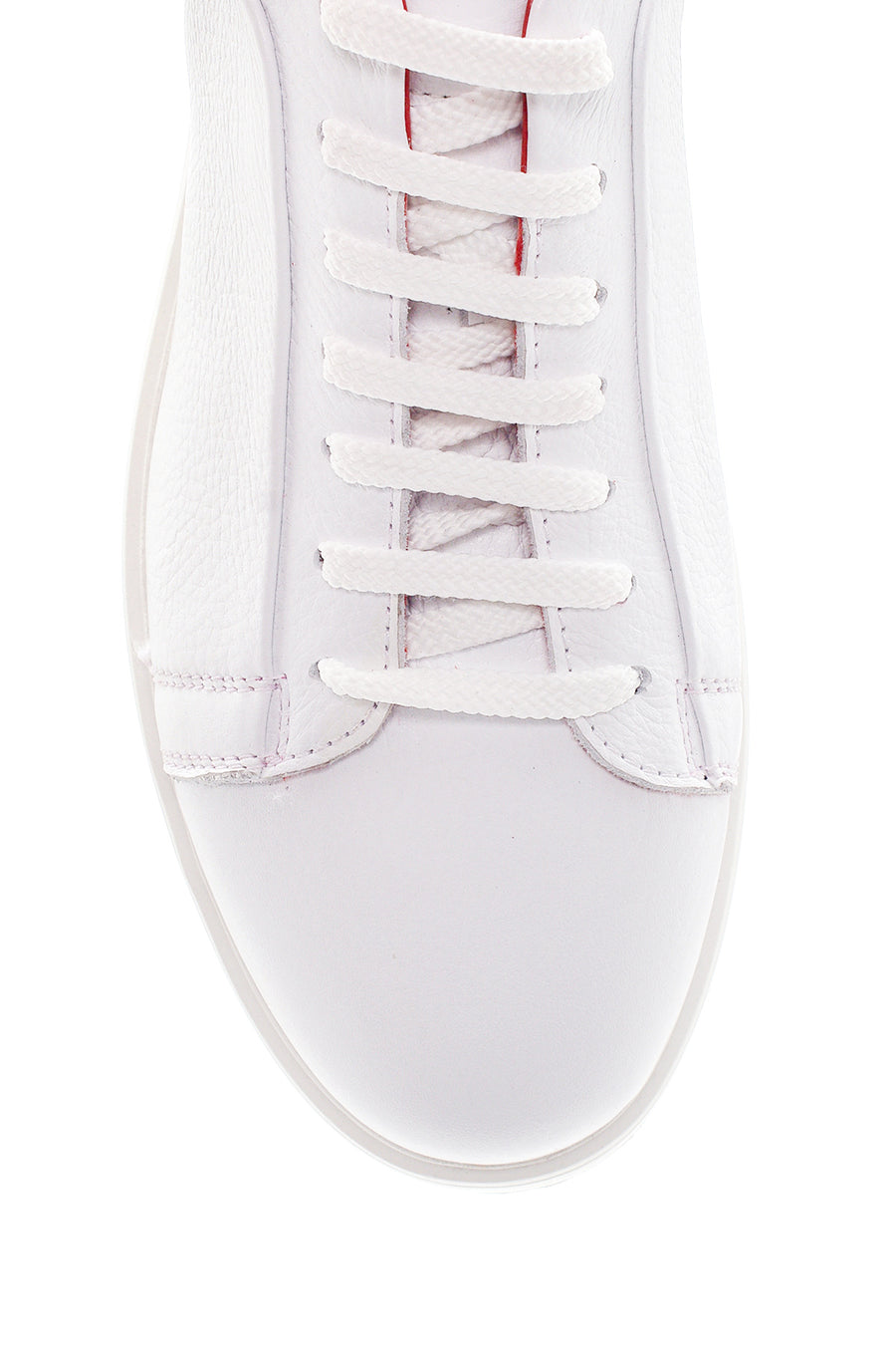 Men's White Leather Sneaker