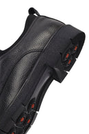 Male Black Lace-up Leather Casual Shoes | Derimod