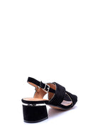 Women's Suede Heeled Shoes | Derimod