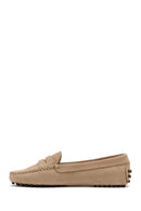 Kadın Deri Süet Loafer | Derimod
