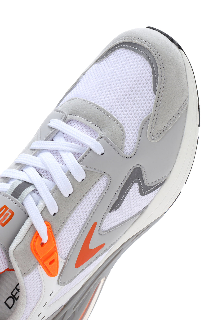 Men's White Suede Detailed Sneaker