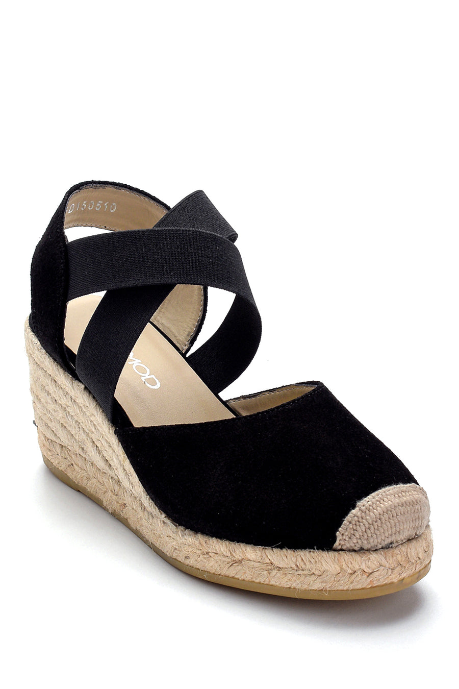 Women's Leather Suede Detailed Espadrilles