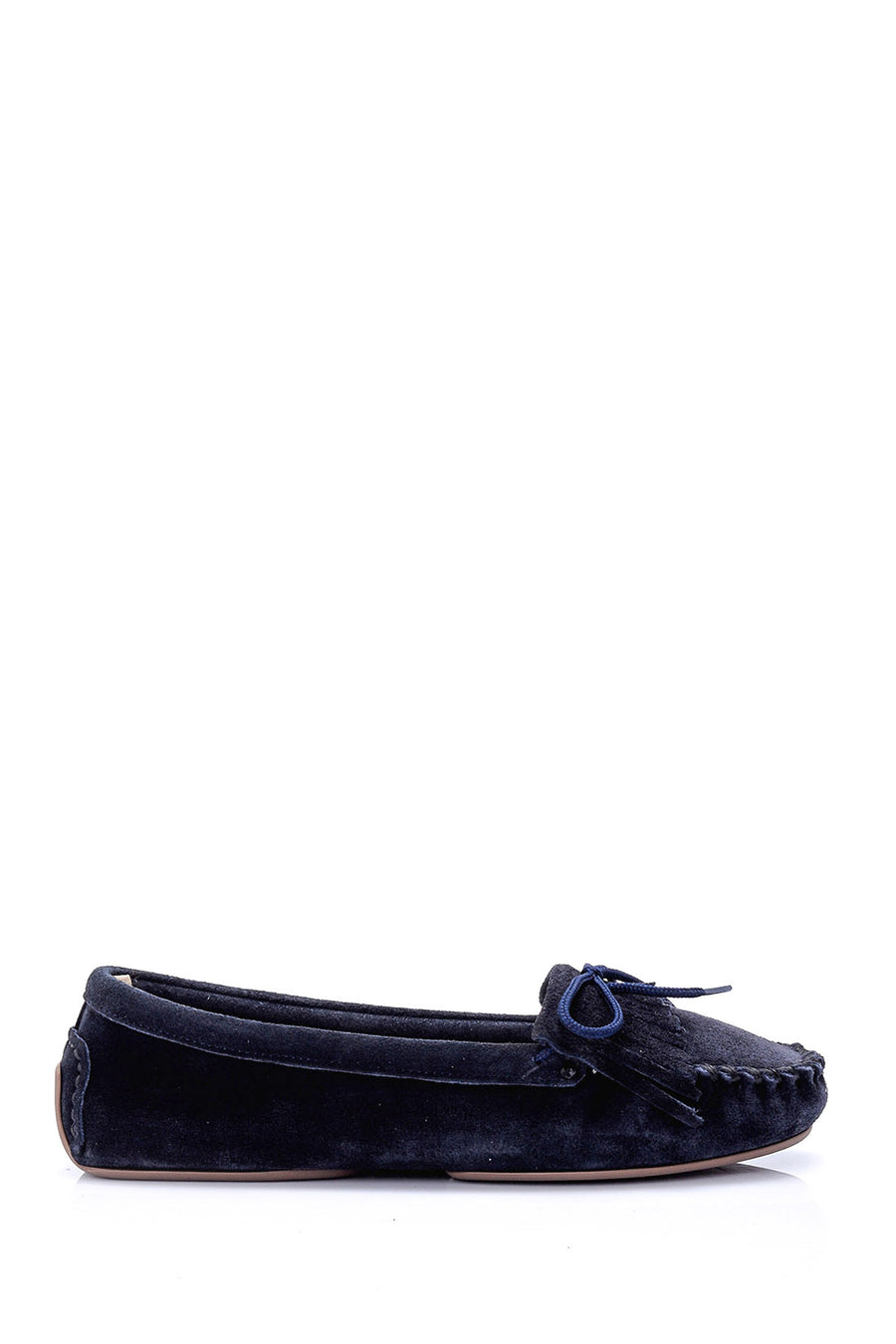 Kadın Süet Deri Loafer 19SFD284310 | Derimod