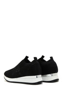 Kadın Siyah Taşlı Kalın Tabanlı Sneaker | Derimod