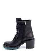Women's Leather Heeled Boots | Derimod