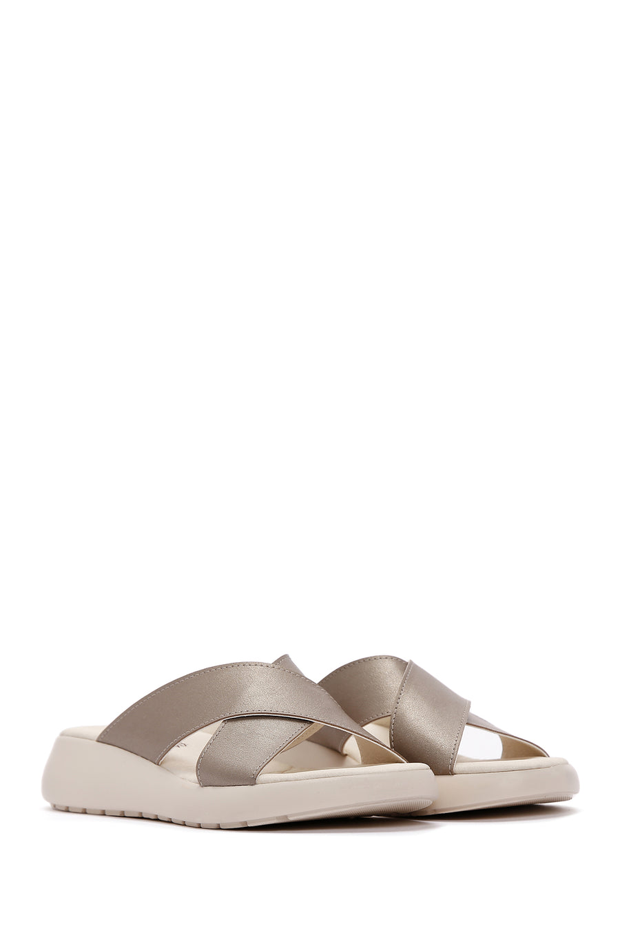 Women's Gold Comfort Slippers