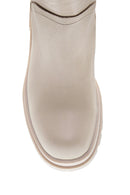 Women's Leather Zippered Boots | Derimod