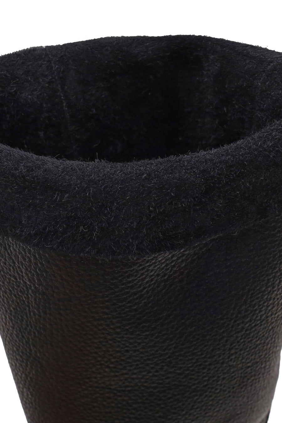 Woman Black Leather Boots