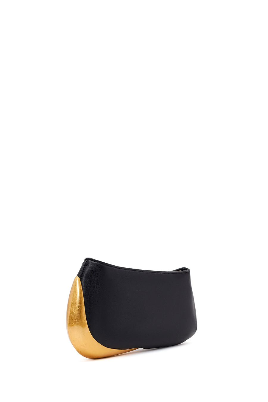 Woman Black Mini Clutch Bag