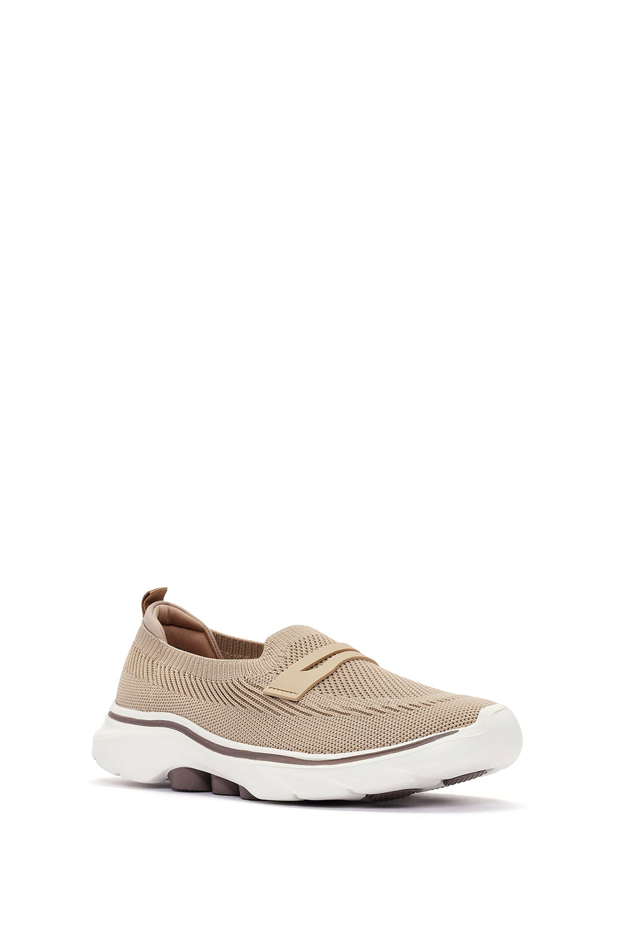 Derimod Zero Kadın Bej Kumaş Loafer