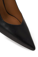 Kadın Siyah İnce Topuklu Deri Stiletto | Derimod