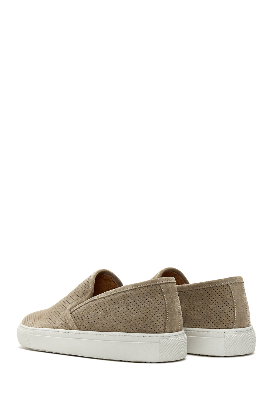 Erkek Vizon Süet Deri Spor Loafer