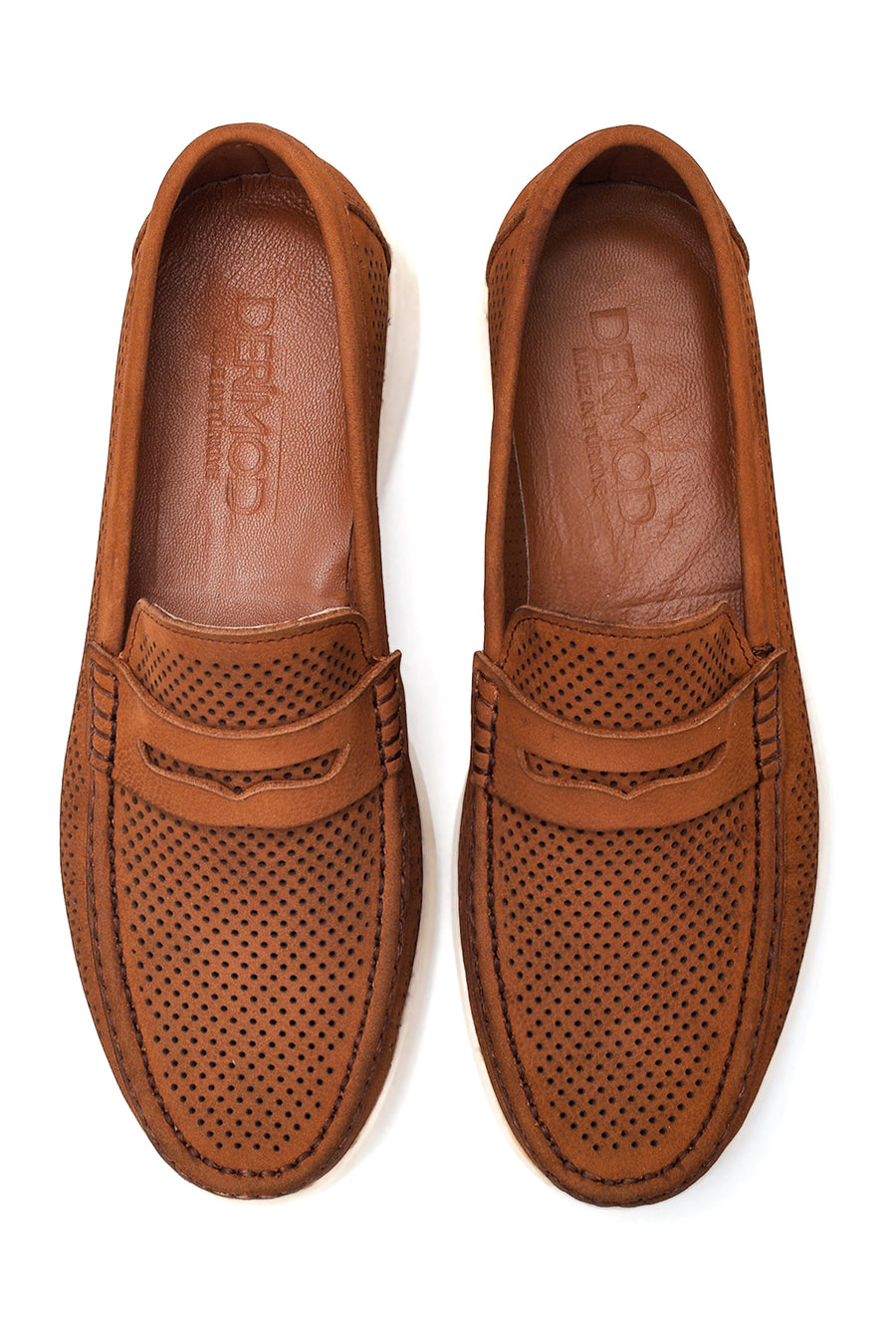 Erkek Deri Nubuk Loafer