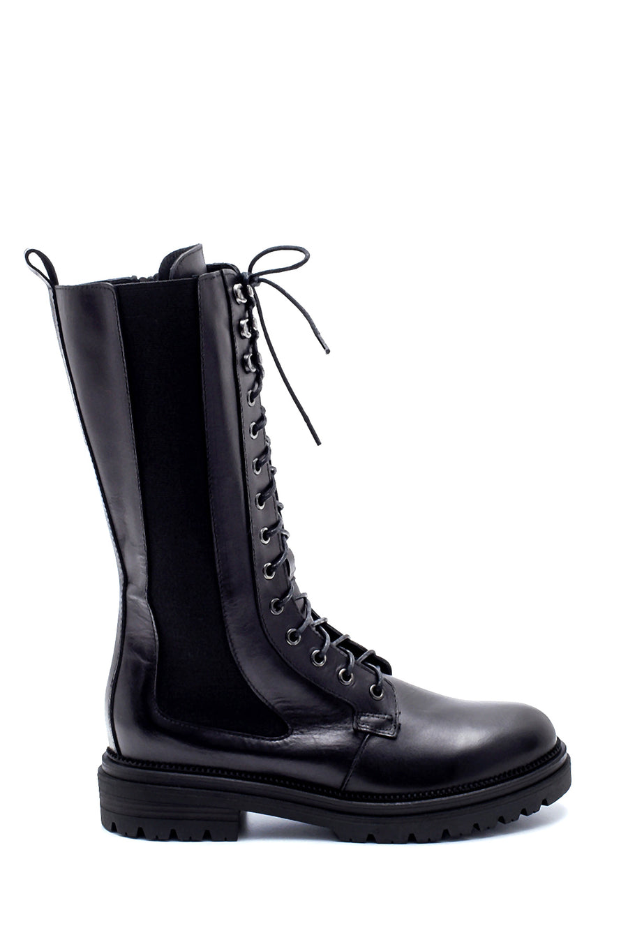 Women's Leather Lace Up Boots 20WFD241918 | Derimod