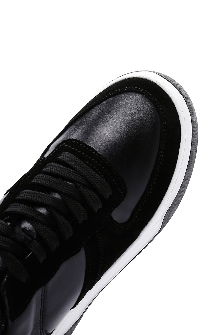 Kadın Siyah Süet Deri Sneaker