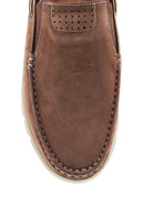 Erkek Deri Nubuk Loafer | Derimod