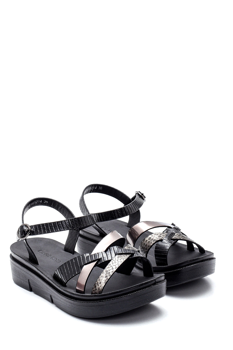 Kadın Dolgu Topuk Casual Sandalet