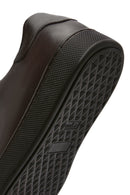 Men's Brown Lace-Up Leather Sneaker | Derimod