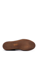 Erkek Lacivert Nubuk Deri Sneaker | Derimod