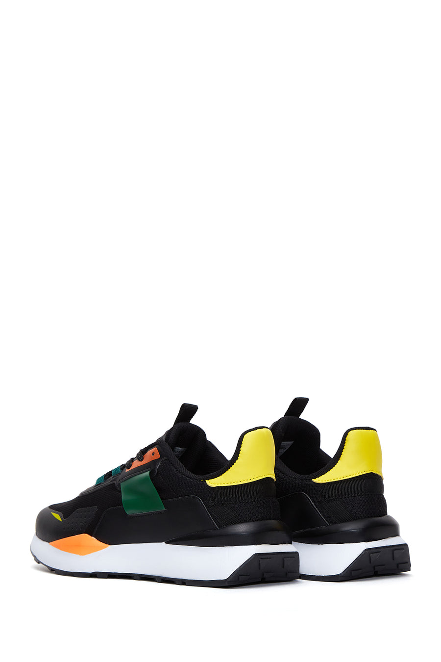 Erkek Siyah Renkli Sneaker