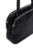 Women's Black Knitted Crossbody Bag | Derimod
