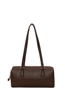 Woman Brown Charmed Shoulder Bag | Derimod