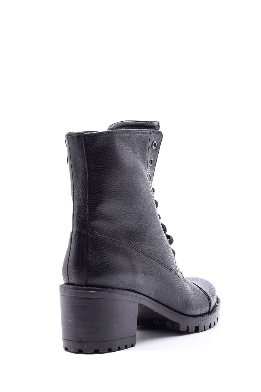 Women's Lace-Up Heeled Boots