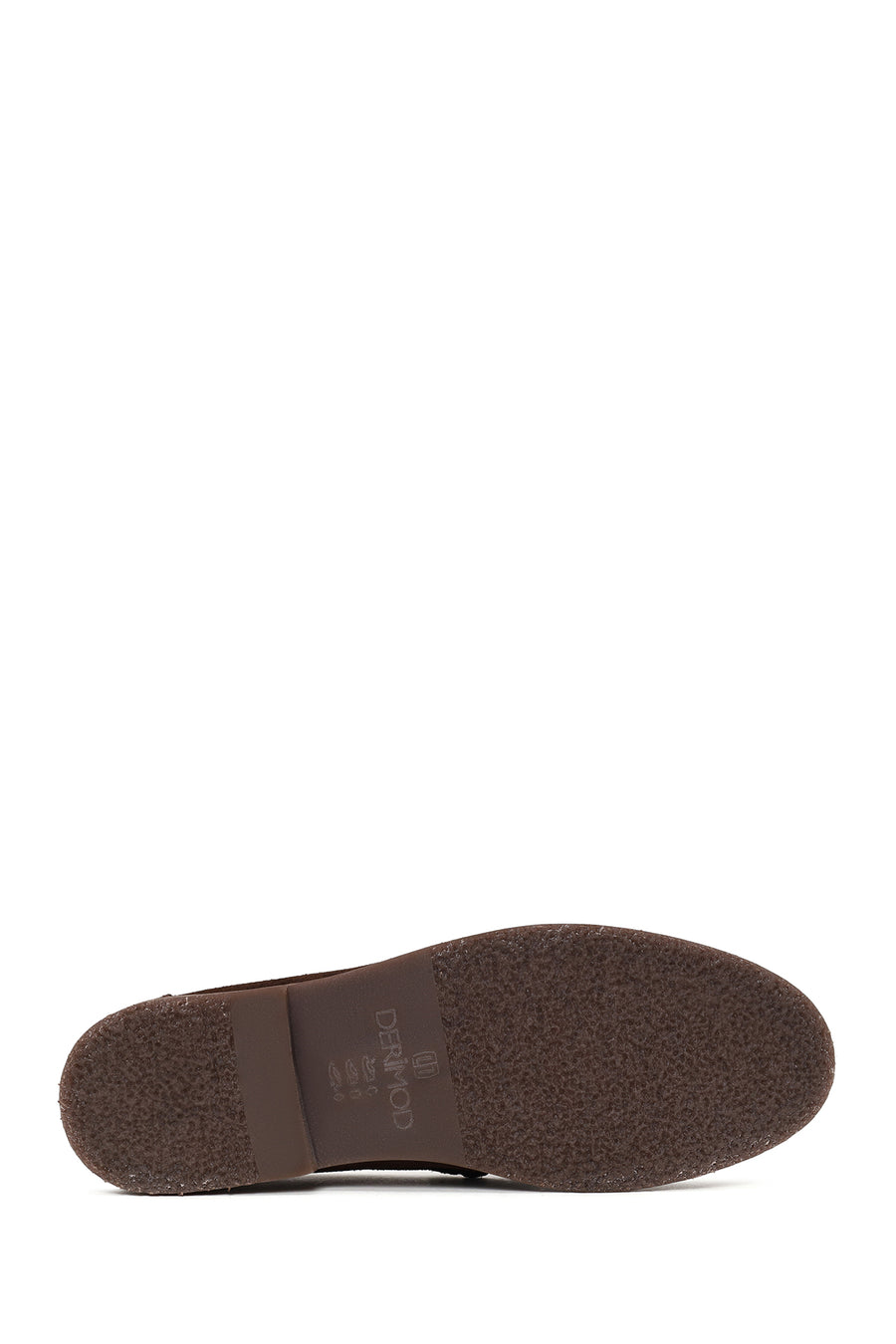 Erkek Kahverengi Süet Deri Casual Loafer