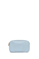 Woman Blue Printed Crossbody Bag | Derimod