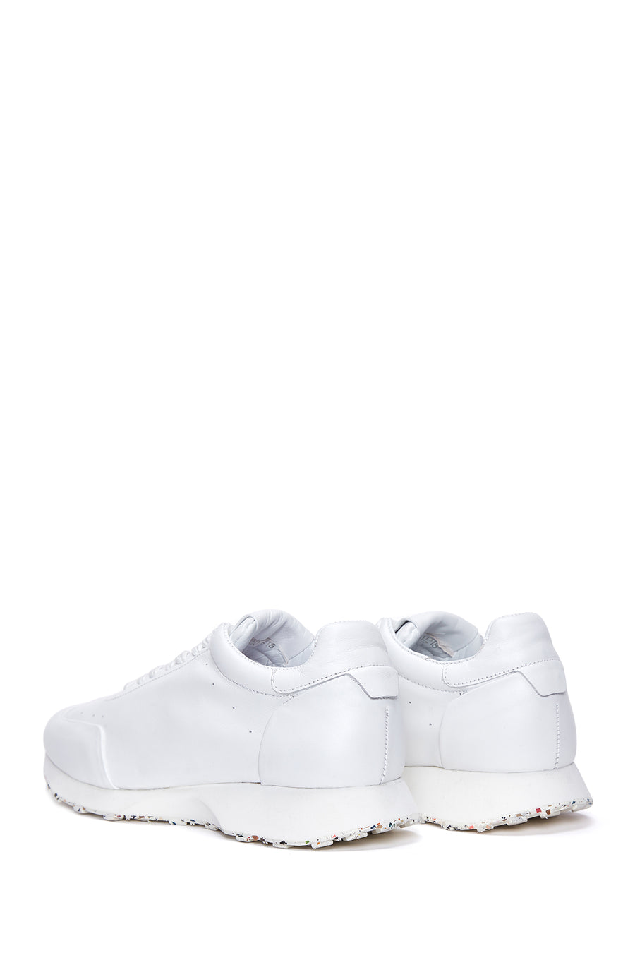Erkek Beyaz Deri Sneaker