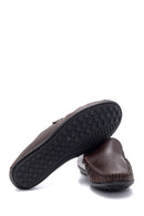 Men's Brown Leather Casual Loafer | Derimod