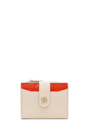 Woman Cream Wallet | Derimod