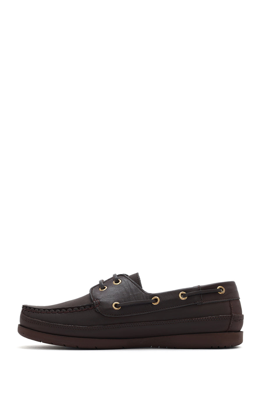 Erkek Kahverengi Deri Comfort Casual Ayakkabı