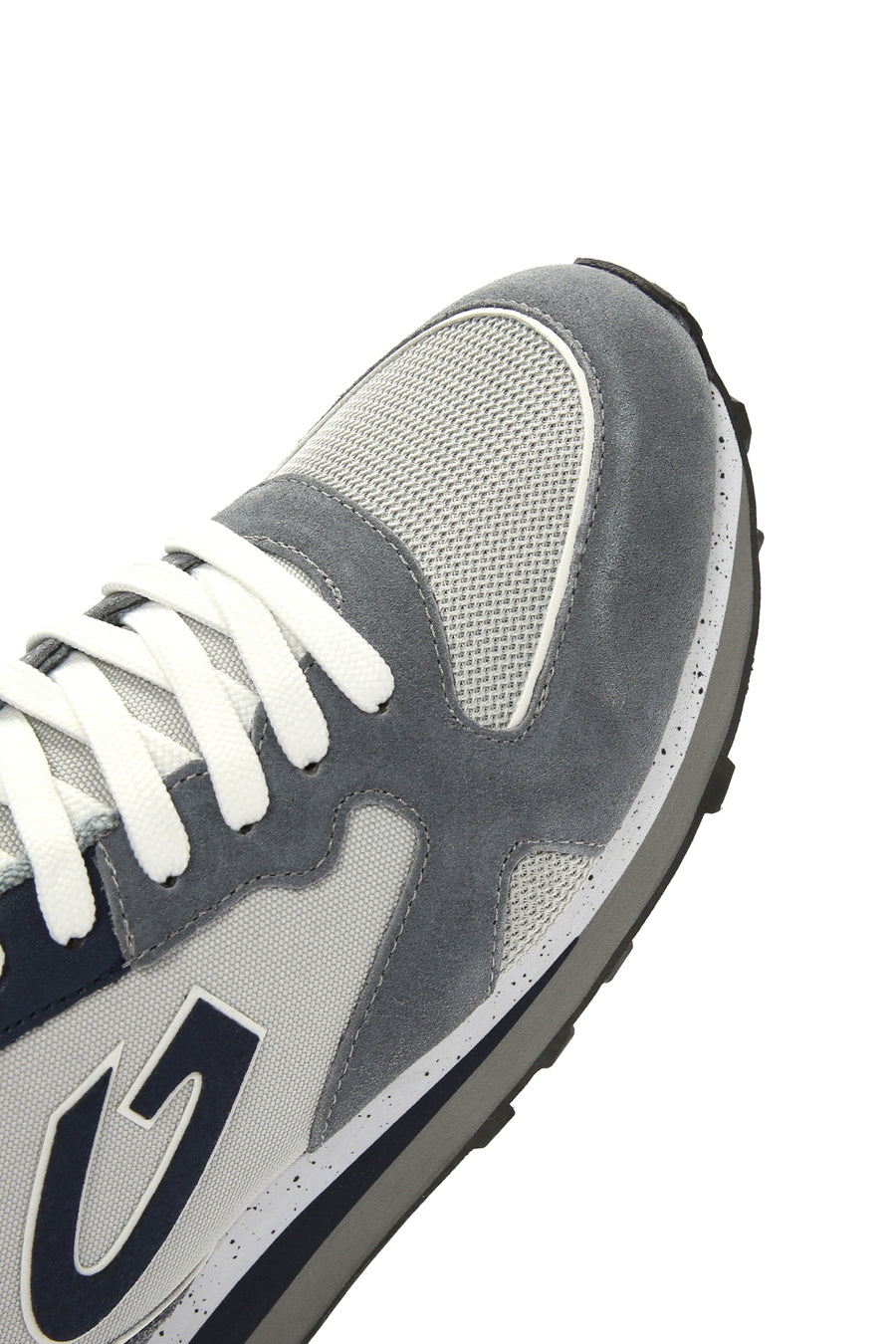 Alberto Guardiani Erkek Gri Siyah Wen Kalın Tabanlı Sneaker