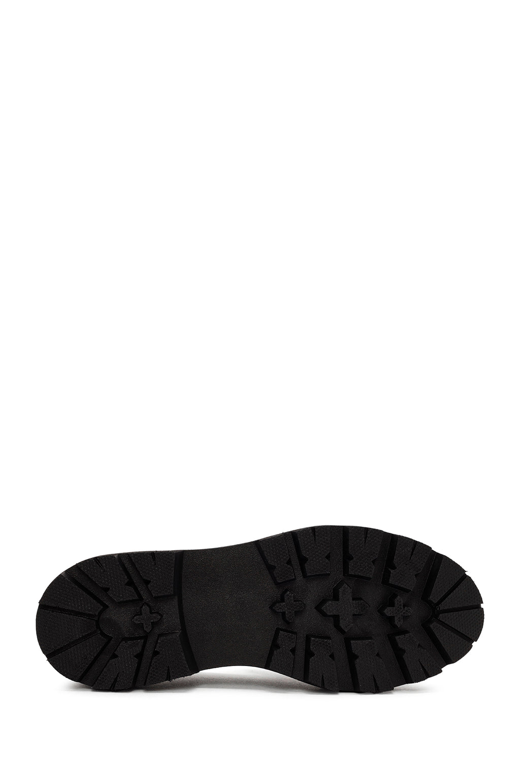 Kadın Siyah Toka Detaylı Maskülen Loafer