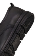 Male Black Lace-up Leather Casual Shoes | Derimod
