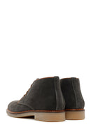 Men's Khaki Suede Leather Classic Boots | Derimod