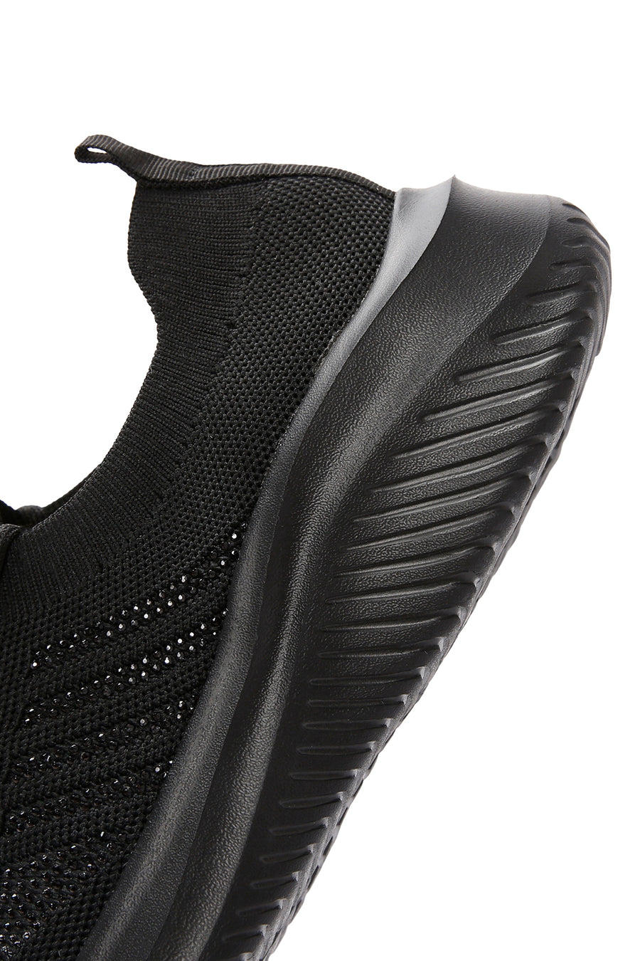 Derimod Zero Women's Black Lace-Up Thick Soled Sports Sneaker