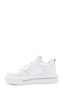 Kadın Beyaz Deri Sneaker | Derimod