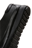 Women's Black Leather Comfort Casual Shoes | Derimod