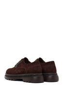 Male Brown Lace-up Suede Casual Shoes | Derimod