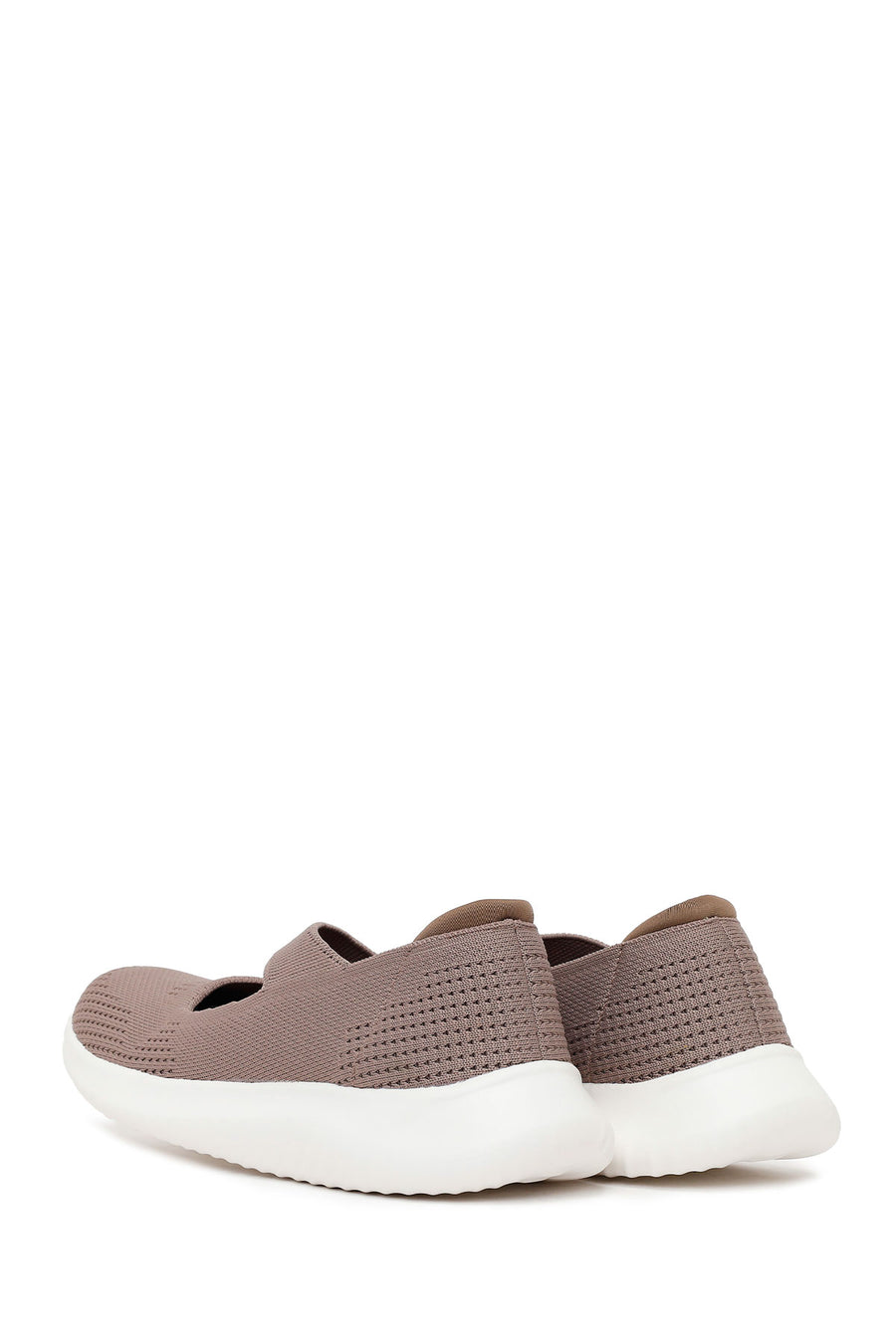 Derimod Zero Women's Mink Thick-Soled Fabric Shoes