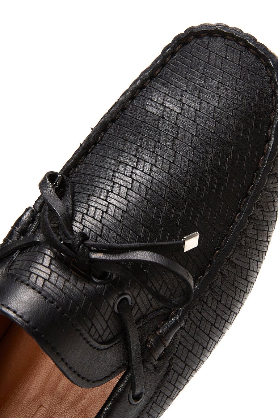 Erkek Deri Baskılı Loafer