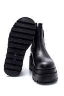 Women's Leather Platform Boots | Derimod