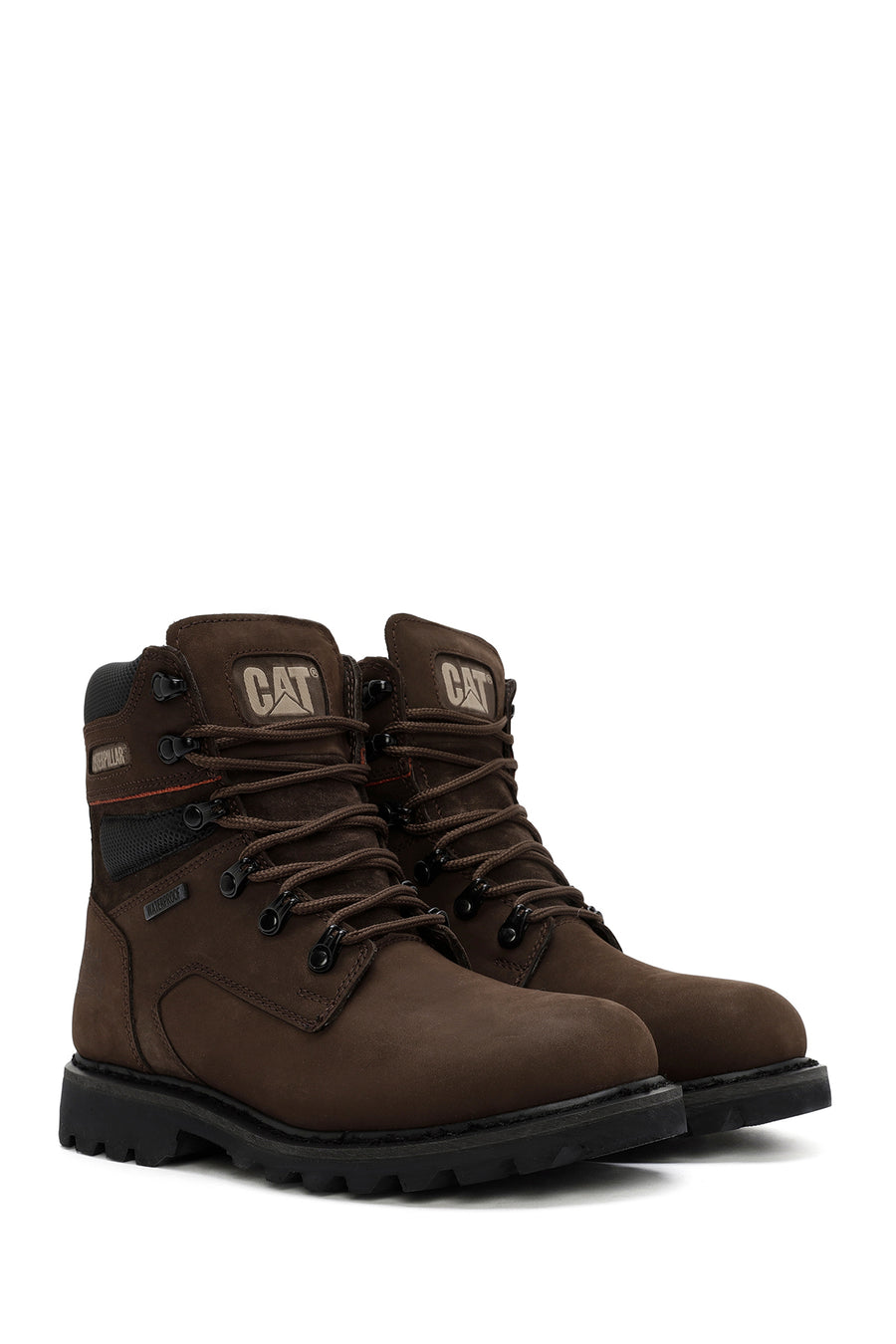 Caterpillar Erkek Kahverengi Edina Wp Waterproof Deri Bot