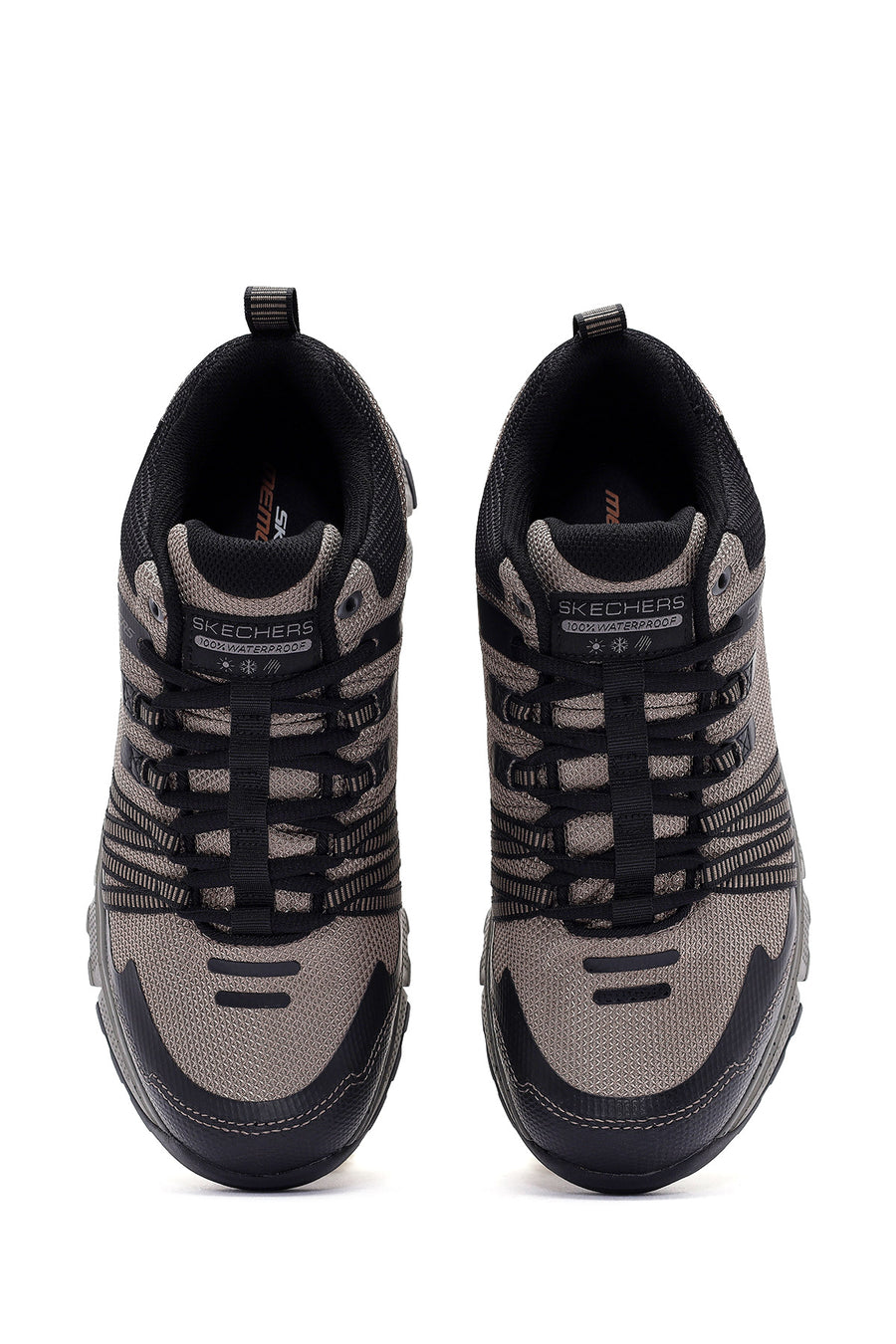 Skechers Erkek Bej Summits Bağcıklı Kalın Tabanlı Outdoor Bot